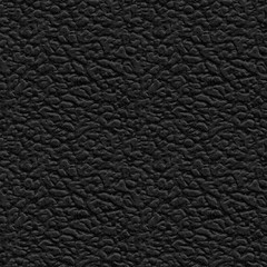 Black vector seamless realistic leather texture.