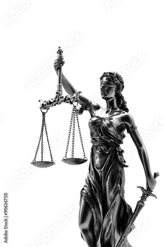 Fototapeta do kuchni Statue of justice