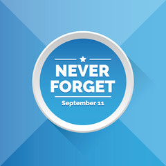 Wall Mural - Never forget - September 11