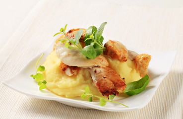 Poster - Chicken and mashed potato