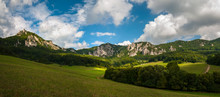 Mountains Sulovske Skaly - Sulov, Hradna, Bytca, Slovakia