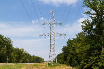 High-voltage line