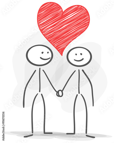 Image result for stickman love