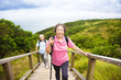 © Tom Wang - happy senior couple hiking on the mountain park