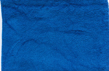 Blue Towel With An Edge