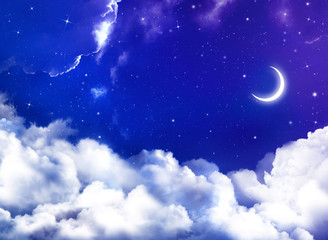 Wall Mural - beautiful background, nightly sky