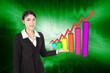 © geargodz - Business woman with business graph