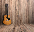 © Theeradech Sanin - Guitar in old room.