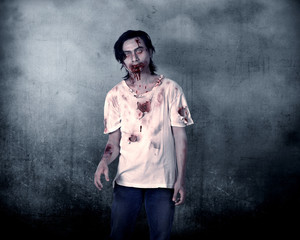 Poster - Creepy Male Zombie