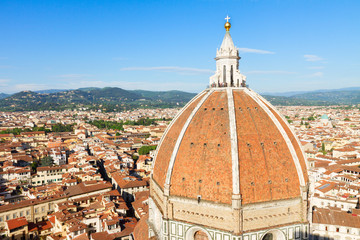 Wall Mural - cathedral church Santa Maria del Fiore, Florence, Italy