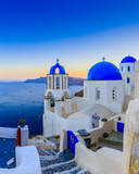 Santorini, Greece - Oia at sunset
