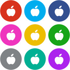 Sticker - Flat Multicolor App Icon