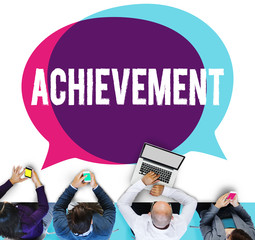 Poster - Achievement Goal Target Success Accomplishment Concept