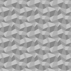 Canvas Print - seamless pattern background of rhombus grey color