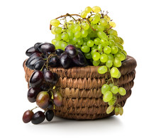 Grapes In Basket