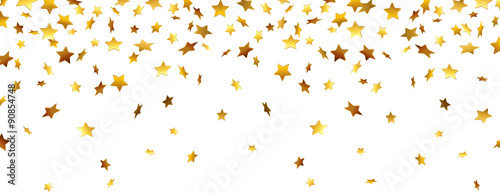 Dekoracja na wymiar  gwiazdkowe-konfetti