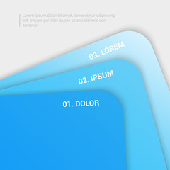 Poster - Corporate credit cards layers vector background template