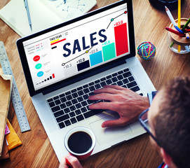 Sales Financial Money Revenue Profit Concept