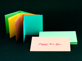 Message Card for Your Family and Friends; Happy Hew Year