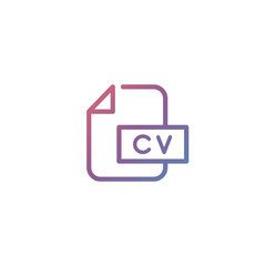 Sticker - CV file