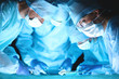 © lenetsnikolai - Surgery team in the operating room