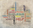 © Effrosyni  - christian word cloud