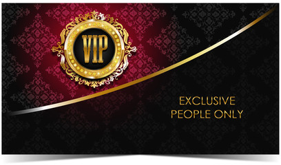 Wall Mural - VIP card