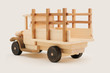 Product photography wooden old truck up front left handmade 4