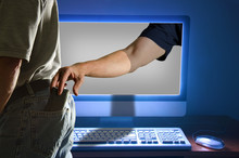 Computer Identity Theft Pickpocket Through Online Activity