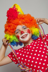 Fototapete - clown