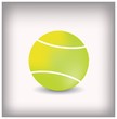 © wektorygrafika - Tennis ball icon - Vector isolated on white background