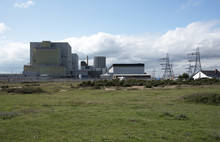Dungeness Nuclear Power Stations A And B Built On A Shingle Beach At Dungeness Kent SE England UK
