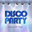 Disco background. Disco party
