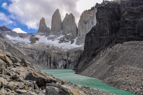 Fotografie, Obraz The Towers, Torres del Paine National Park, Chile