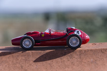 Model Of A Classic Formula One Car