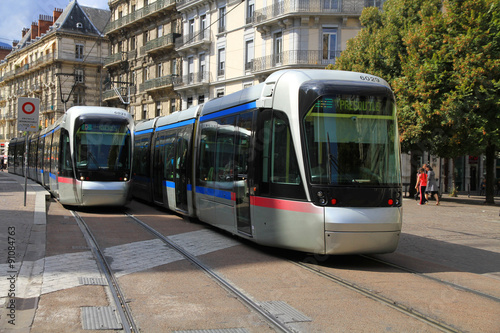 Plakat Tramwaj Grenoble