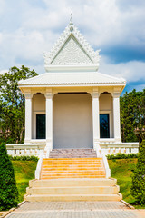 Beautiful Thai church under construction