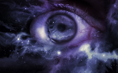 eyeball universe background