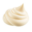 Mayonnaise isolated on white background. Clipping path.