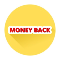 Canvas Print - Money Back with shadow