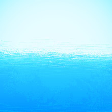 Abstract Bright Painted Blue Ocean Background