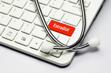 Keyboard, Estradiol Text And Stethoscope