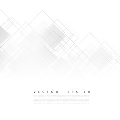 Wall Mural - vector white squares. abstract background