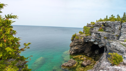 Sticker - Grotto in Bruce Peninsula National Park Ontario Canada	