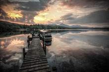 Sunset Over Coniston