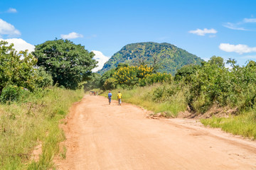 Road in Tanzania