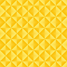 Pattern With Yellow Diamonds And Triangles Gradient Effect