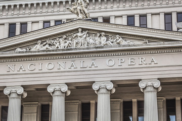 Latvian National Opera in Riga