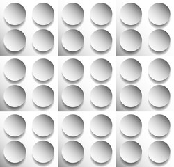 Leinwandbilder - Abstract seamless geometric pattern, background. Repeatable vect