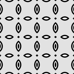 Leinwandbilder - Abstract seamless geometric pattern, background. Repeatable vect